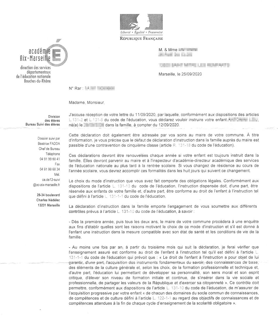 lettre type ief mairie